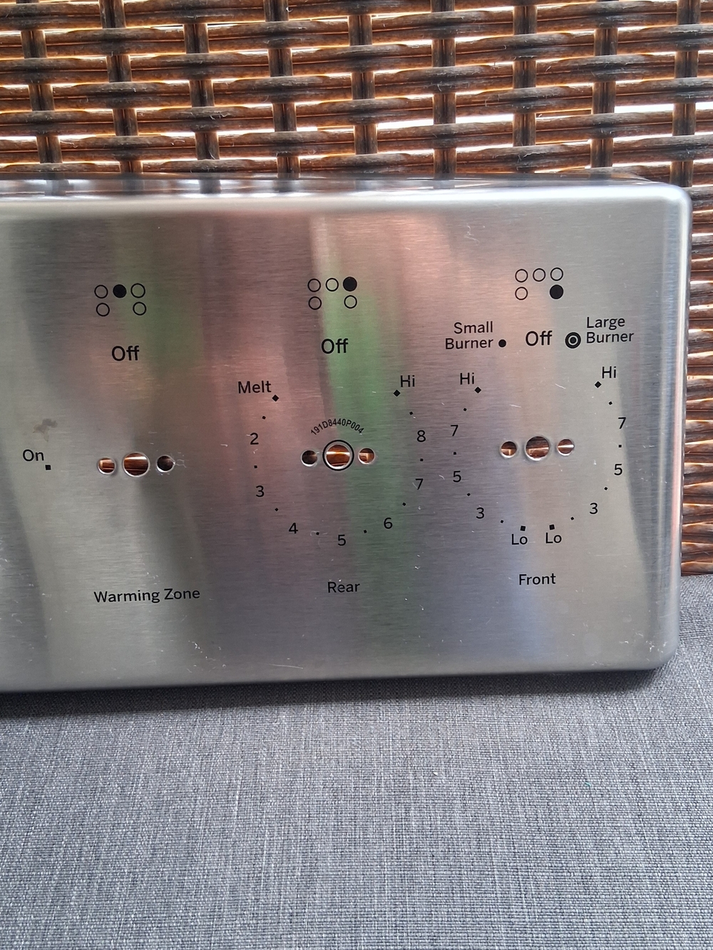 Genuine GE Range Oven Touch Panel ONLY WB27X47793 (No Board) GE - Picture 4 of 12